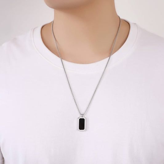 Classic Rectangle Pendant chain